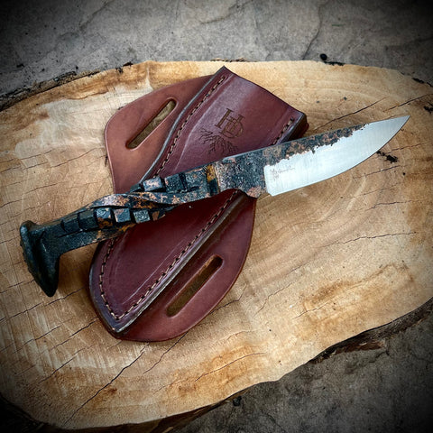 Copper Infused High-Carbon Railroad Spike