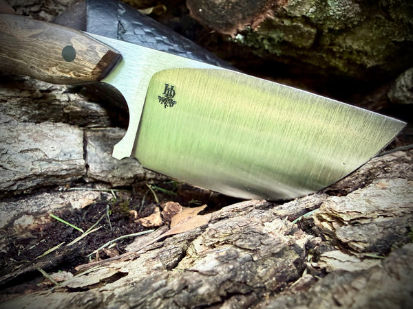 Skinner with Birdseye Maple handle
