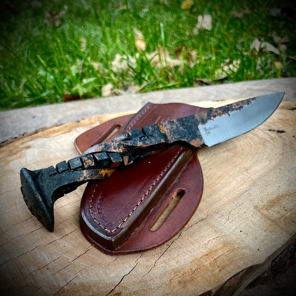 Copper Infused High-Carbon Railroad Spike