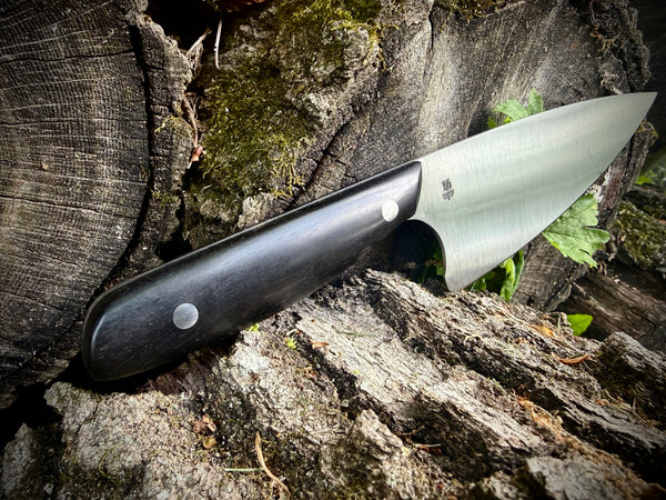 Chef Knife with Gaboon Ebony