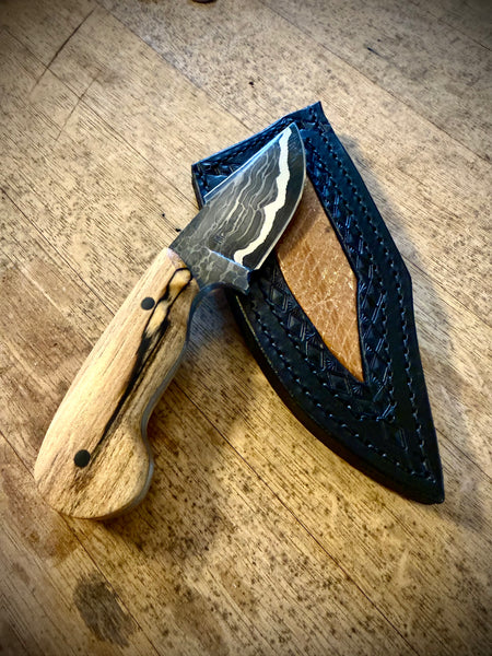 Cannister Damascus Go Mai with Nickel