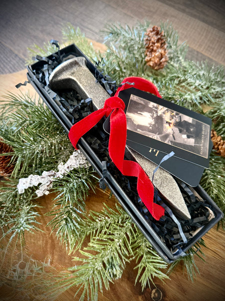 blacksmithing class voucher gift box for knife making experiences