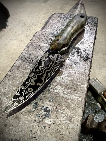 Damascus (100 layer) Knife