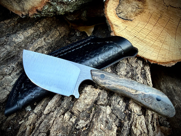 Skinner with Birdseye Maple Handle