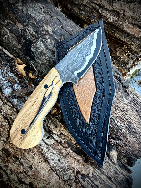 Cannister Damascus Go Mai with Nickel