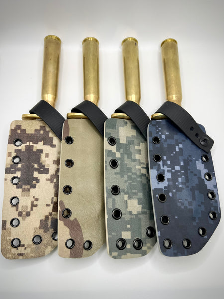 50 Cal Knife (Damascus Blade)
